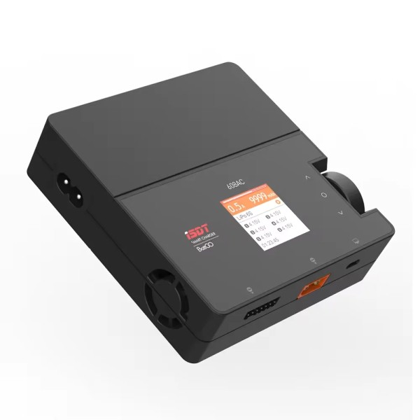 New Arrival ISDT 608AC Charger AC 60W 200W 8A BattGo Smart Battery Charge Discharger With Detachable Power Supply